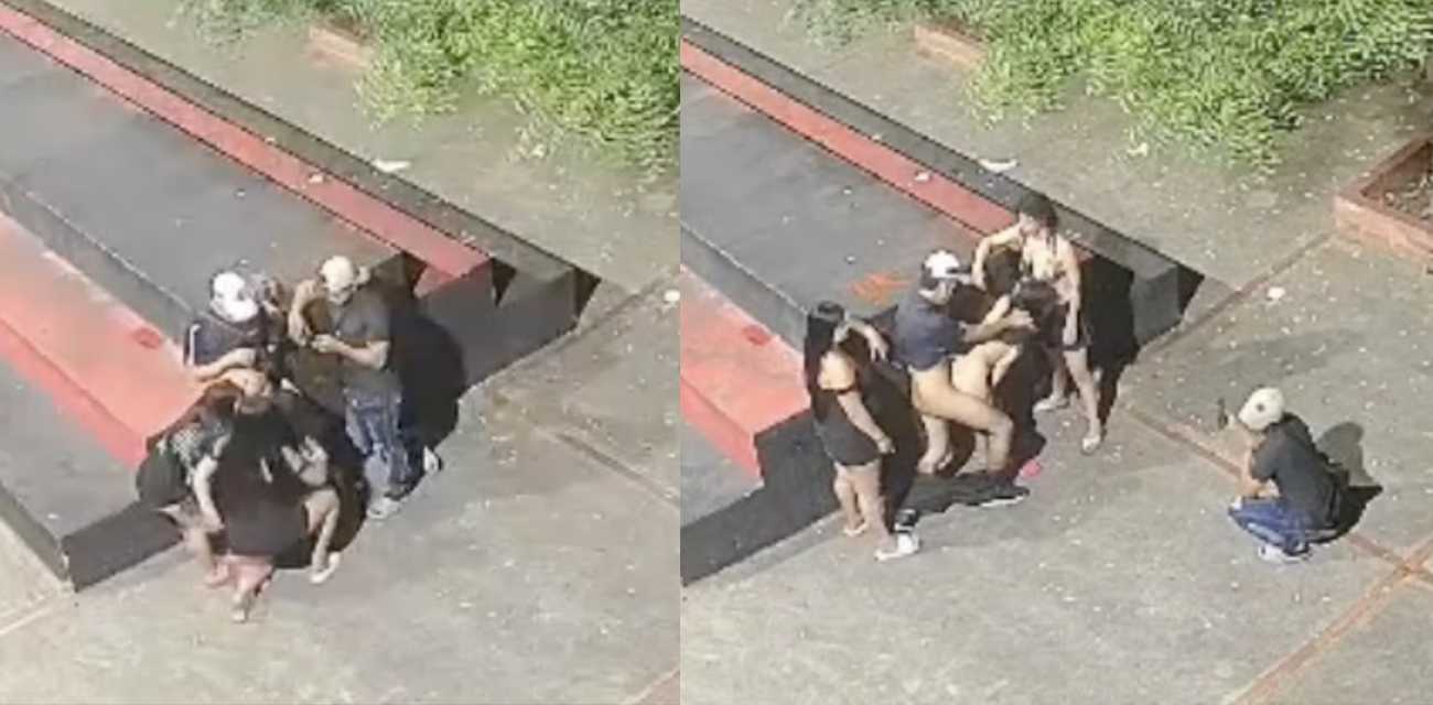 欧美二男三女深夜公园群P大戏 监控记录全过程激情场面 论尺度大还得是老外啊！ - 51吃瓜网-51吃瓜网
