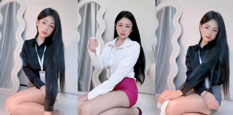 快手60w粉丝主播 一个青柚 私拍视频流出 OL装勾勒完美身形 丝袜美腿简直诱惑拉满！-51吃瓜网
