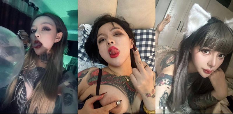 抖音纹身科技脸精神小妹 毒龙足交口交自拍视频流出 全程淫荡对白被操的淫叫连连 十分的精彩刺激！-51吃瓜网