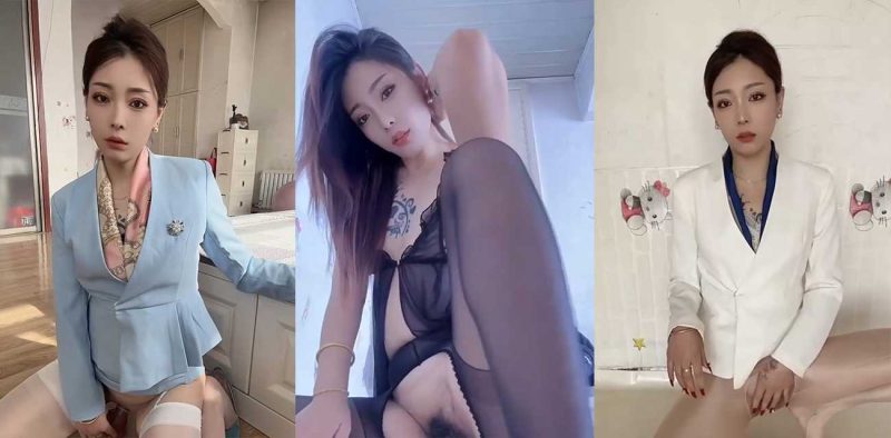 抖音性感网红 小梅 脸穴同框自慰视频 黑丝开裆揉穴自慰 骚浪母狗玩转情趣假屌high翻天-51吃瓜网