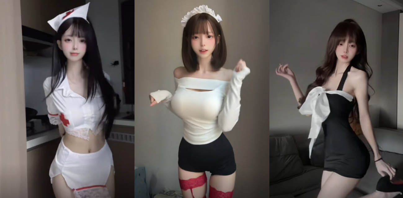 抖音200万粉丝网红 小马漫漫 最新福利来袭 情趣装展露绝美身姿 黄瓜插穴自慰淫荡至极！ - 51吃瓜网-51吃瓜网