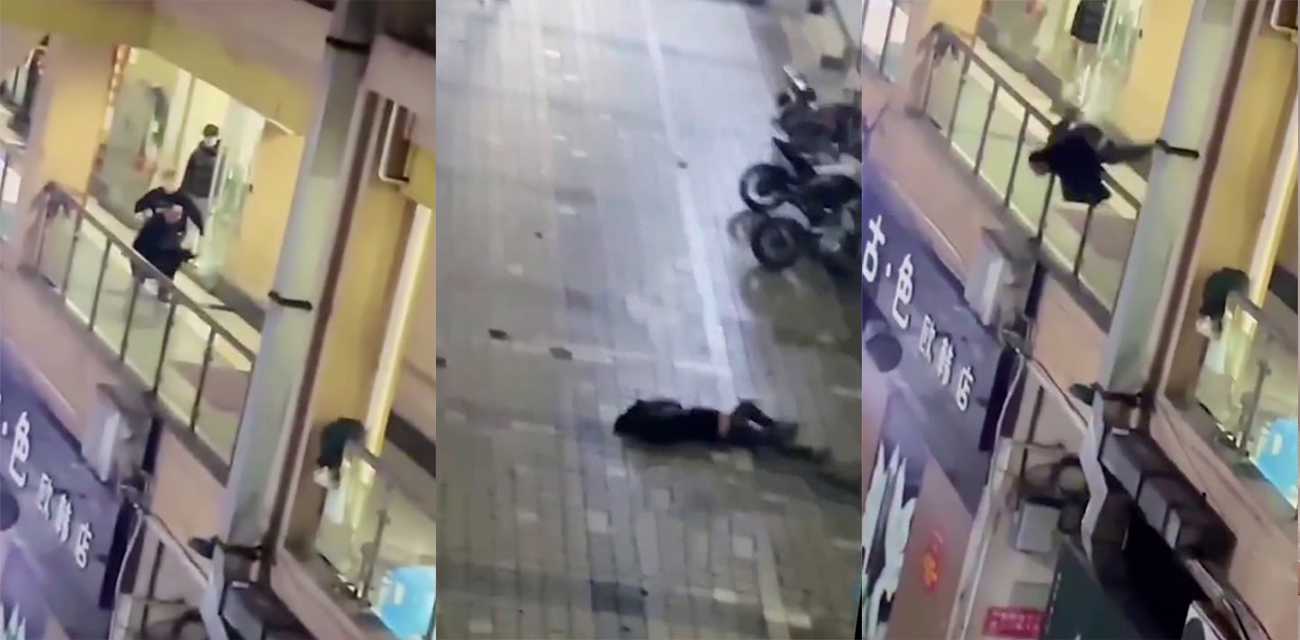 重庆瓜友 徐某 女厕偷拍被抓 逃脱坠楼多处骨折 现场监控跳楼视频曝光 厕拍有风险 各位请谨慎啊 - 51吃瓜网-51吃瓜网