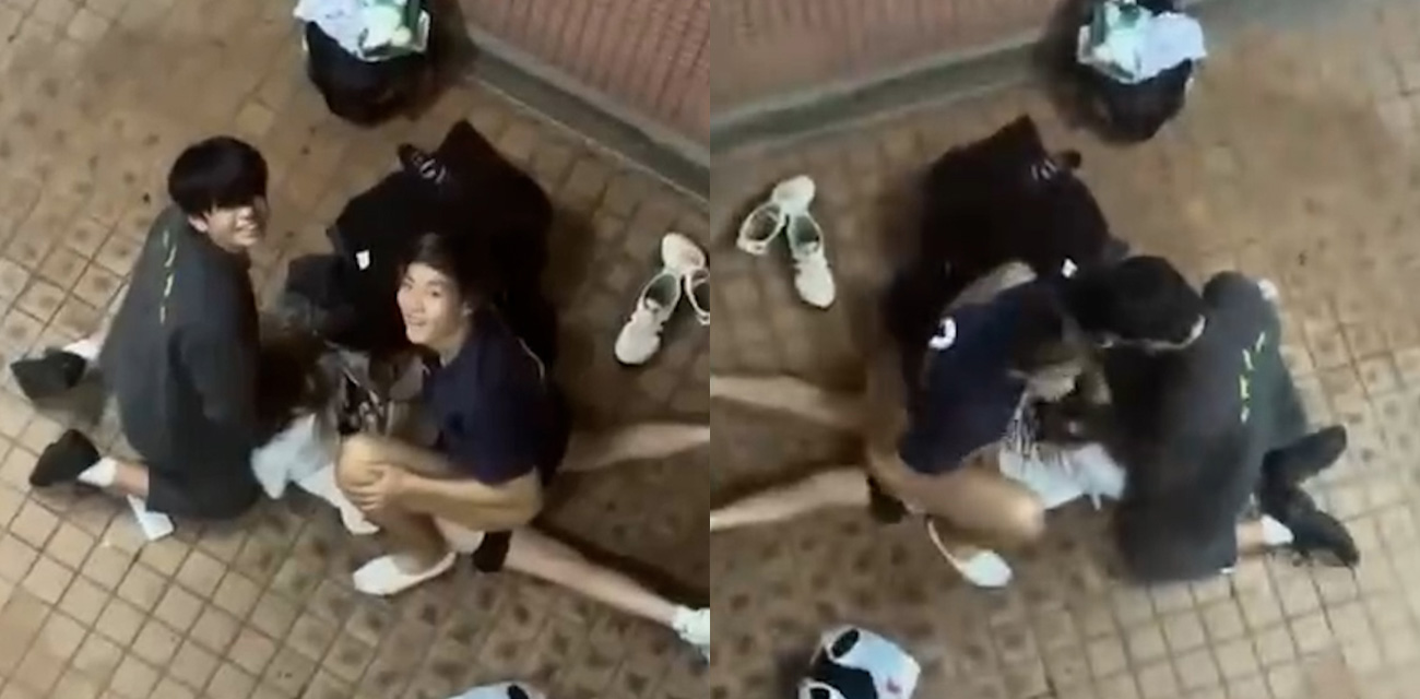 香港屋苑平台3P性爱派对 天台上的淫乱狂欢 前后夹击爽到停不下来！ - 51吃瓜网-51吃瓜网